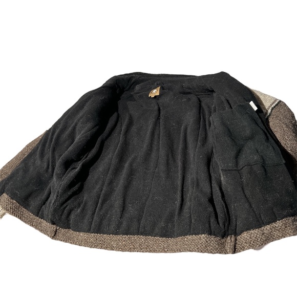 Northern Lifestyles Canada Handknitted Wool Deer/Moose Zip Up Lined Jacket S - Picture 5 of 7